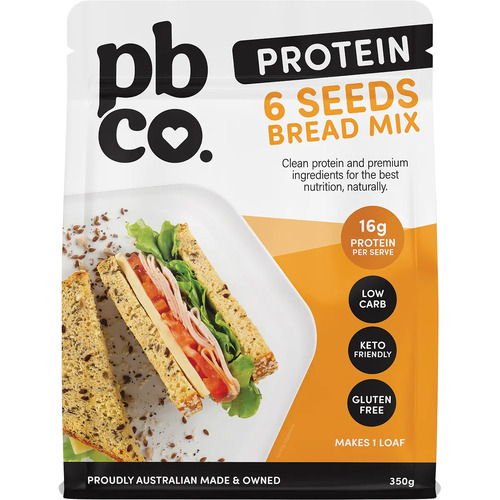 PBCo-Protein Bread Mix 6 Seed 350G