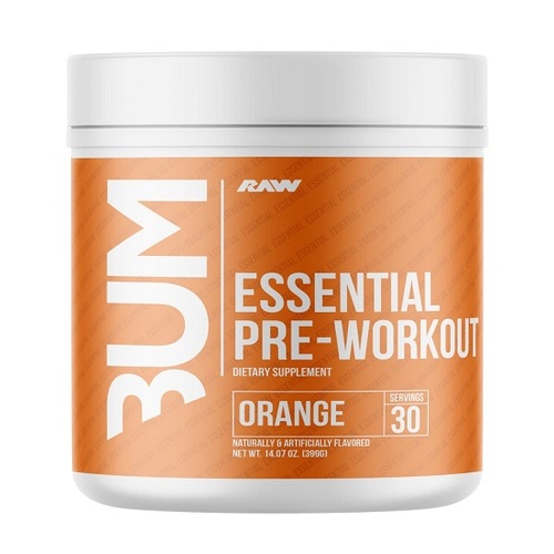 Raw Nutrition-Essential Pre Workout Orange 30 Serve