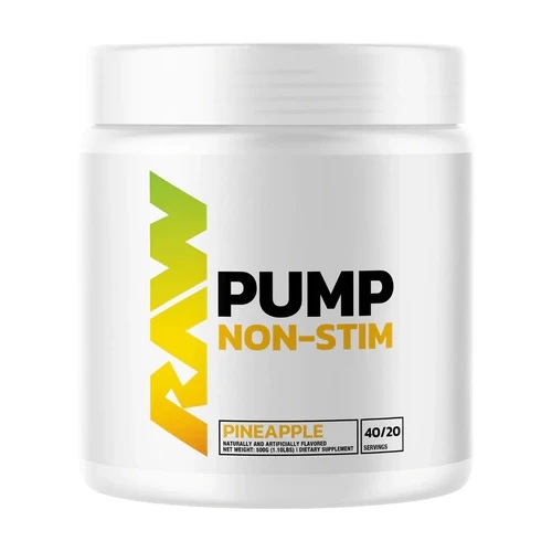 Raw Nutrition-Pump Non Stim Pineapple 40/20 Serve