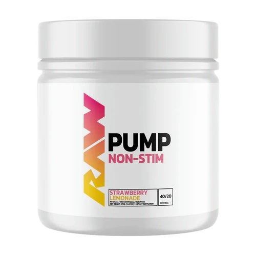 Raw Nutrition-Pump Non Stim Strawberry Lemonade 40/20 Serve