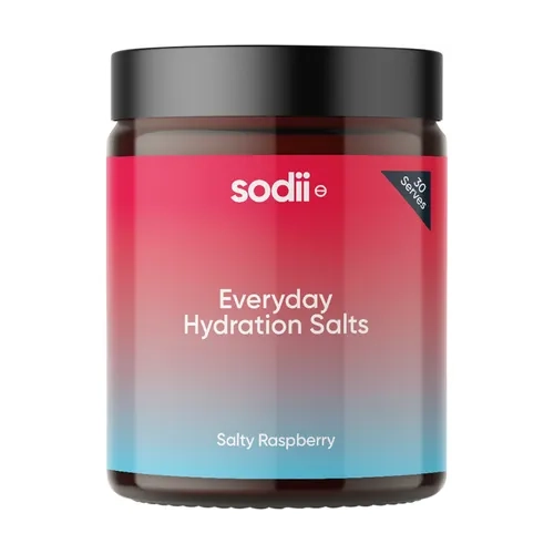 Sodii-Everyday Hydration Salts Salty Raspberry 185g